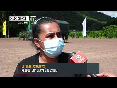 Ejército despliega sus tropas para asegurar la cosecha de café en la región uno - Nicaragua