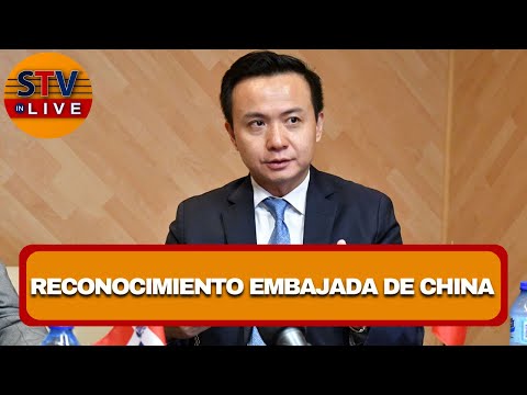 Santiago Zorrilla Encabesza el  Reconocimiento a la  Embajada de la República Popular China