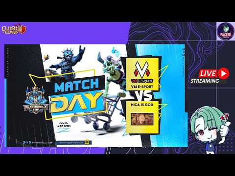 【クラクラ】VM E-Sport vs Nica is God💊Pharmaholix Cup Round of 16｜clash of clans