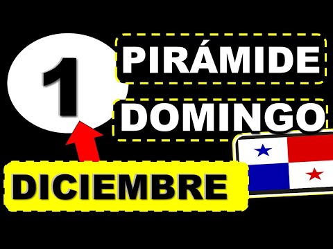 Pirámide de la Suerte Lotería de Panamá Para el Domingo 1 de Diciembre 2024 Decenas de Suerte Hoy