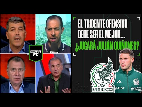MÉXICO vs HONDURAS Alineación de la selección mexicana debe tener a Santiago Giménez | ESPN FC