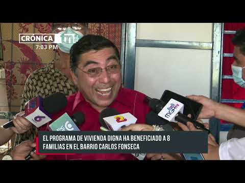 Alcaldía de Managua entrega una vivienda diga más - Nicaragua