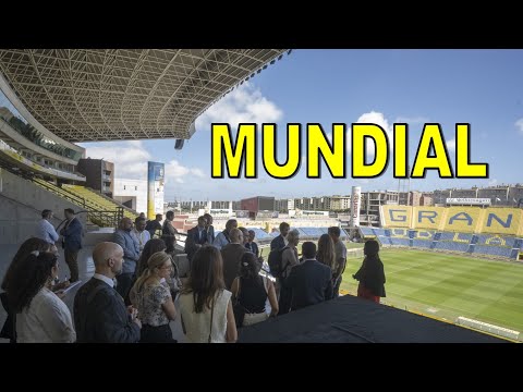 Una delegación de técnicos de la FIFA pasa revista a la candidatura de Gran Canaria al Mundial 2030