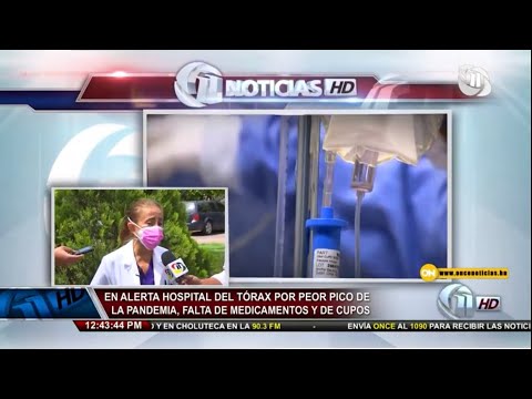 Once Noticias Meridiano | En alerta Hospital del Tórax por peor pico de la pandemia, falta de cupos