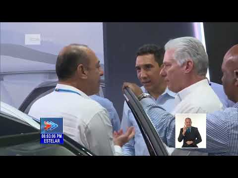 Asiste presidente de Cuba a inauguración de II Feria del Transporte