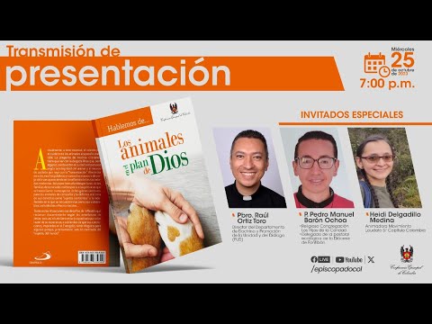 Transmisión ON LINE - Presentación del libro LOS ANIMALES EN EL PLAN DE DIOS.