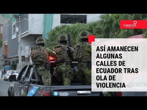 Desde Ecuador, policía reporta más de 70 detenciones en medio de escalada de violencia