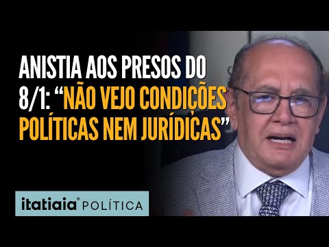 GILMAR MENDES COMENTA O FIM DO INQUÉRITO DAS FAKE NEWS E SOBRA A ANISTIA DOS PRESOS DE 8 DE JANEIRO