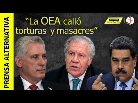 Almagro no pudo escaparse: Díaz Canel y Maduro le recuerdan su pasado (y el de la OEA!)