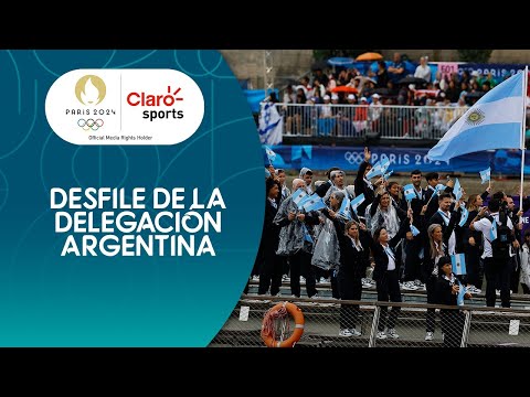 #Paris2024 | ¡Argentina brilla en el Río Sena! Histórico desfile en los Juegos Olímpicos