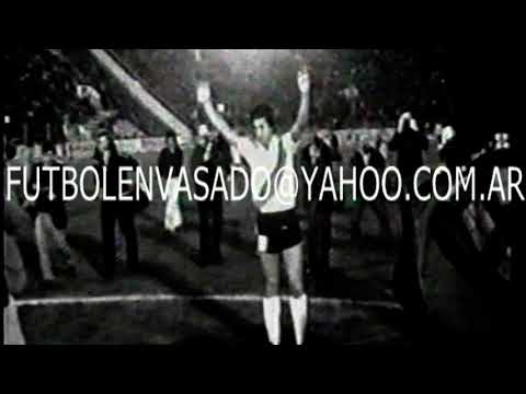 River vs Talleres de Córdoba. Amistoso 27-09-1977. Regreso del Beto Alonso a River.