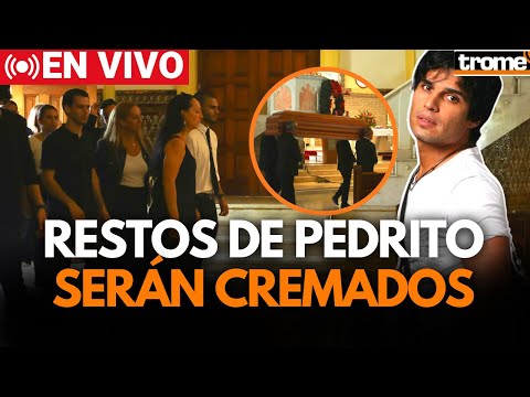 EN VIVO | Salen restos de Pedro Suárez Vértiz rumbo al crematorio