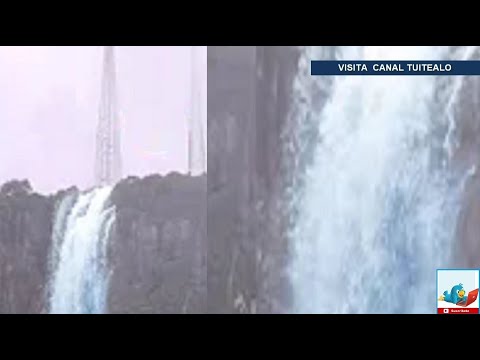 Gigantesca Cascada en el Cerro del Chiquihuite nuevo Video antes del derrumbe