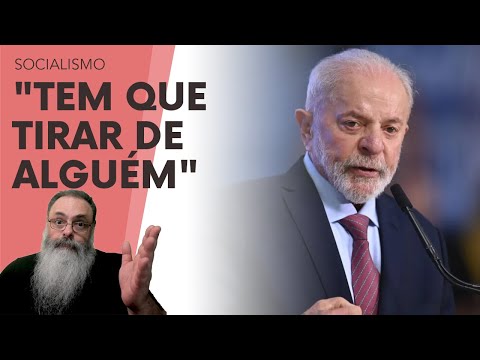 LULA fala em IMPOSTO EFETIVO sobre RICOS para PERMITIR isenção para POBRES, mas TEM que ROUBAR