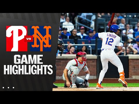 Phillies vs. Mets Game Highlights (8/27/25) | MLB Highlights