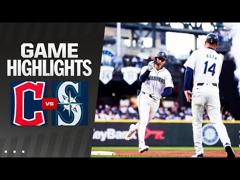 Guardians vs. Mariners Game Highlights (4/1/24) | MLB Highlights