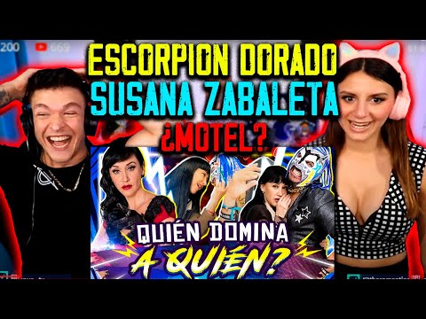 REACCION a ESCORPION DORADO & SUSANA ZABALETA al VOLANTE  *VAN al MOTEL*