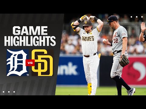 Tigers vs. Padres Game Highlights (9/5/24) | MLB Highlights