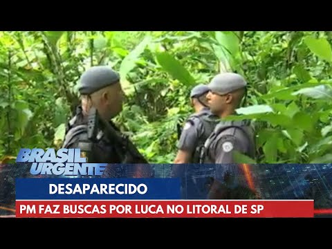 PM faz buscas por Luca após suspeito indicar local do corpo | Brasil Urgente