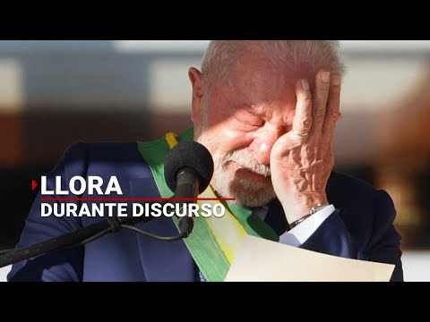 Lula da Silva LLORA tras asumir por tercera vez la presidencia de Brasil