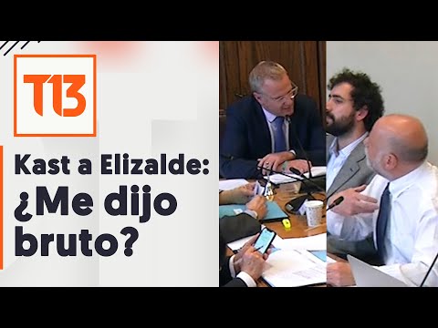 Felipe Kast a Elizalde: ¿Me dijo bruto?