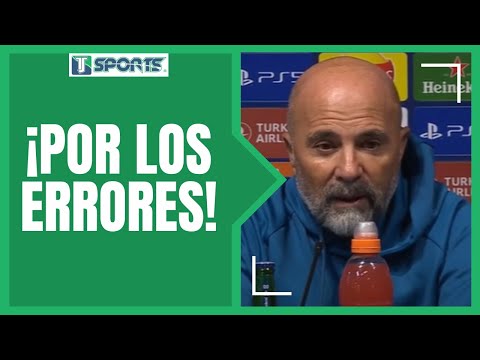 La QUEJA de Jorge Sampaoli por los ERRORES infantiles del Sevilla en la DERROTA ante Manchester City