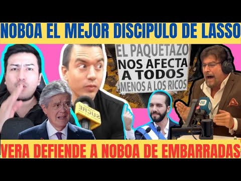 Daniel Noboa logro lo que Moreno ni Lasso pudieron | VERA pide calma al País en apoyo a Noboa