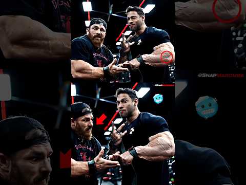 RAMON DINO & FLEX LEWIS ANTEBRAÇOS INSANOS  ATTITUDE #Viral #Shorts