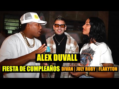 ALEX DUVALL CUMPLEAÑOS en LA HABANA con DIVAN - JULY ROBY | Cuba 2023.