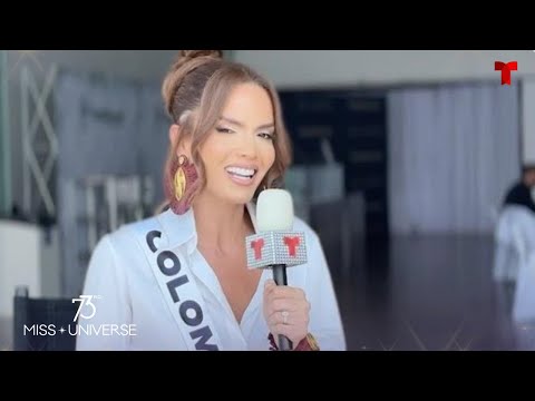 Miss Colombia nos revela qué es lo que más le ha sorprendido de México | Telemundo Entretenimiento