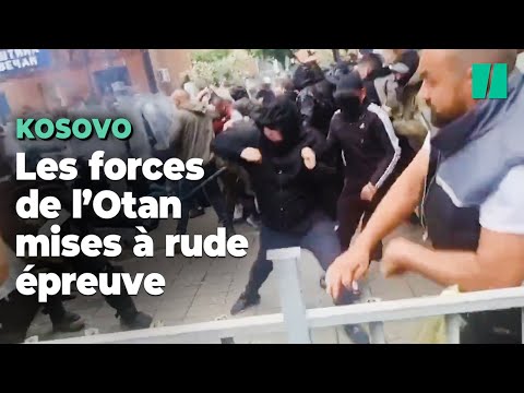 Au Kosovo, des heurts entre manifestants serbes et des soldats de l’OTAN