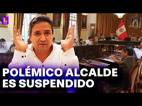 Suspenden al polémico alcalde de Trujillo: Ha perdido toda la confianza política de sus regidores