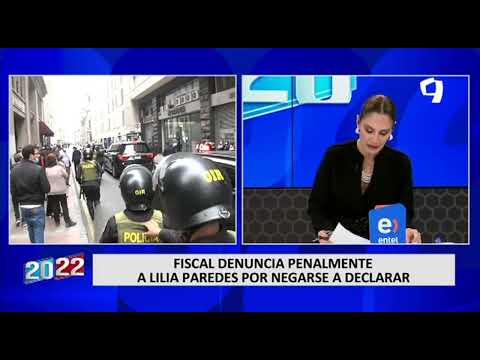 Lilia Paredes: primera dama fue denunciada tras negarse a declarar ante Fiscalía (2/2)