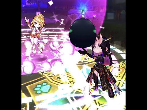 【白猫】Lv.9999 超躍動!コスモオーバーライター(弱点HP11京):#シャルロット(33凸GC杖) & #アステリア(前半, 29凸GC輝)|#白猫プロジェクト#shorts