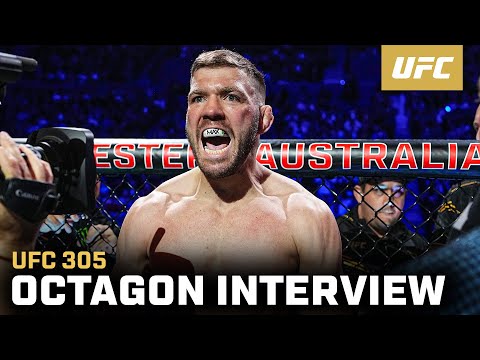 Dricus Du Plessis Octagon Interview | UFC 305