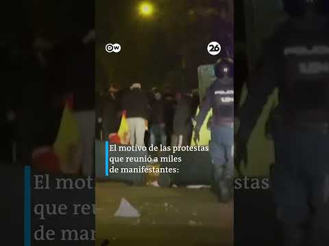 LA DERECHA PROTESTA EN MADRID