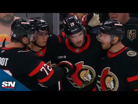 Senators Drake Batherson Stops The Bleeding After Golden Knights Score Twice In 21 Seconds