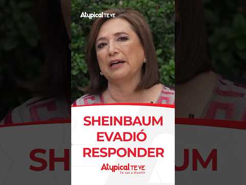 SHEINBAUM EVADIÓ RESPONDER | #shorts