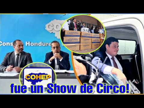 COHEP Reacciona: Las Pruebas que Trajo Marlon Ochoa fue un Espectáculo de Circo!