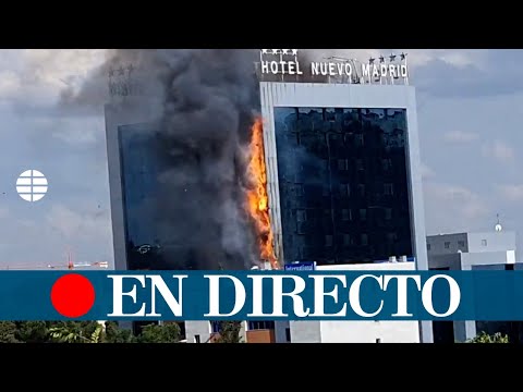 DIRECTO MADRID | Incendio en el Hotel Nuevo Madrid