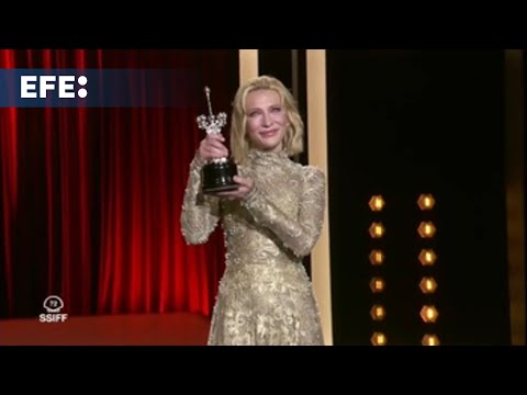 Cate Blanchett entra en la historia del Festival de Cine de San Sebastián