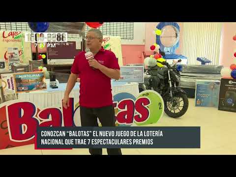 Conozcan «Balotas», el nuevo juego de la Lotería Nacional - Nicaragua