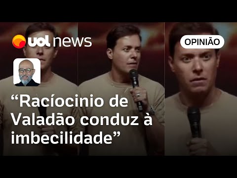 Valadão fez pregação criminosa e MP tem que tomar providências, diz Josias: 'Conduz à imbecilidade'