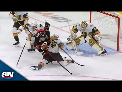 Senators Claude Giroux Defies Physics With Flying Deflection To Extend Lead