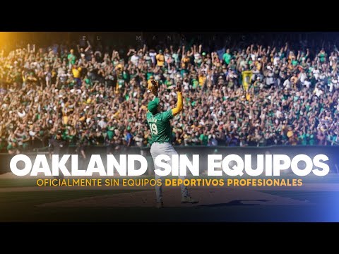 La ciudad de OAKLAND se queda sin equipos deportivos - Las Deportivas con Boletrí