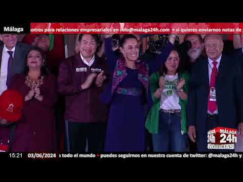 Noticia - Claudia Sheinbaum, la candidata de López Obrador, gana las elecciones