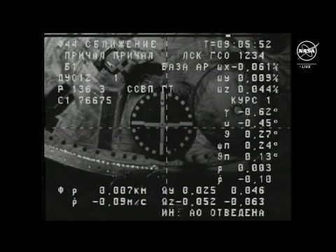Rendezvous and docking of the ISS Progress 87 cargo spacecraft to the International Space Station