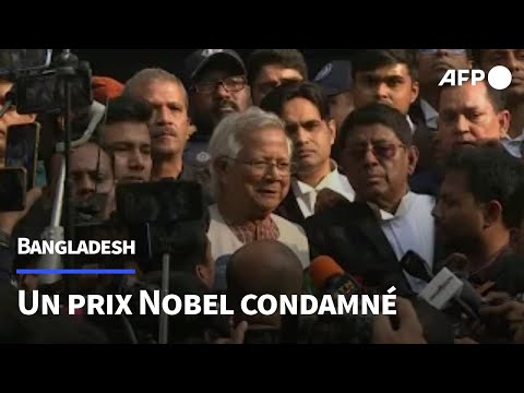 Le prix Nobel de la paix Yunus condamné dans une affaire de droit du travail au Bangladesh | AFP