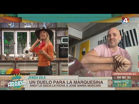 Vamo Arriba - Un duelo para la Marquesina: José María Muscari vs Andy en el Jenga Vila