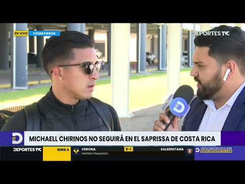 Michaell Chirinos llega a Honduras luego de su salida del Saprissa y habla del Olimpia